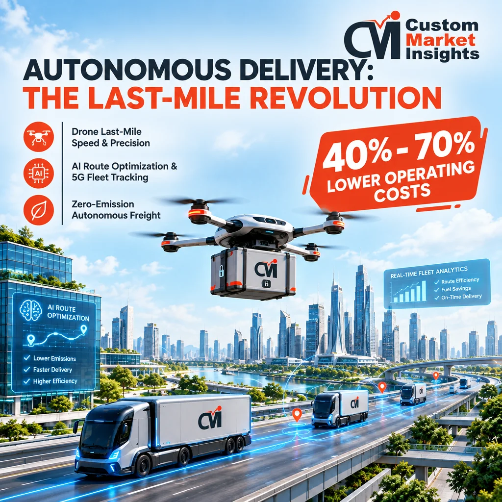 Autonomous Delivery: How Drones And Self-Driving Vehicles Are Transforming Logistics